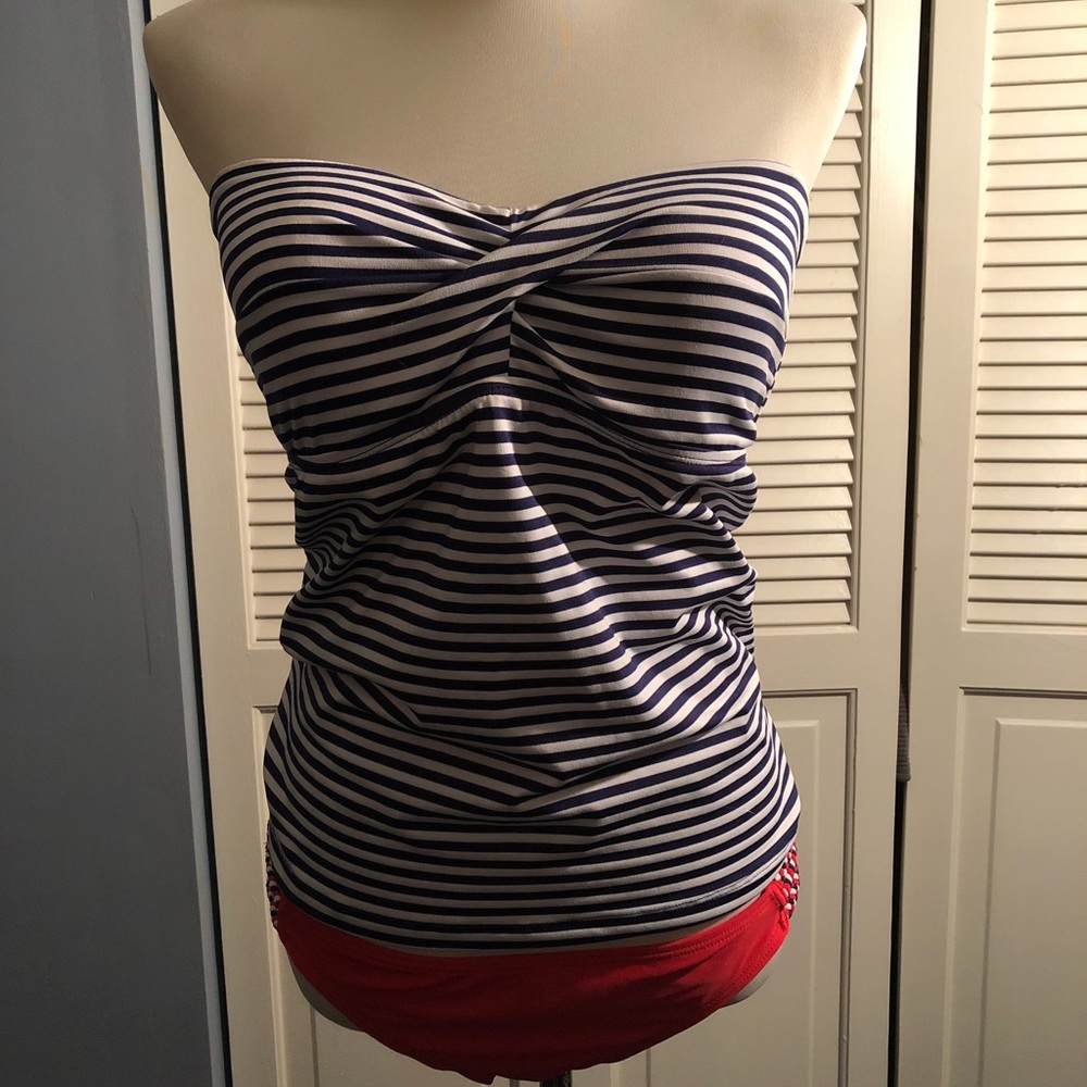 Mossimo Tube Top Bikini w/ Halter Strap